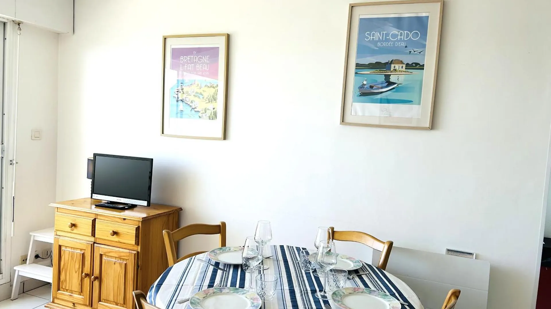 Apartment Apt 6 Pers - Magnifique Vue Mer - Belle Terrasse - Aziliz Guidel-Plage France