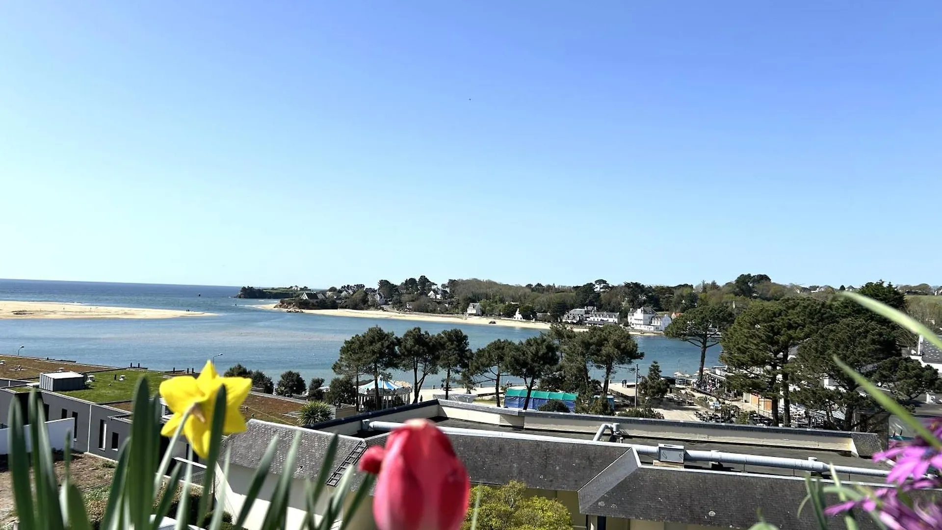 Apt 6 Pers - Magnifique Vue Mer - Belle Terrasse - Aziliz Guidel-Plage