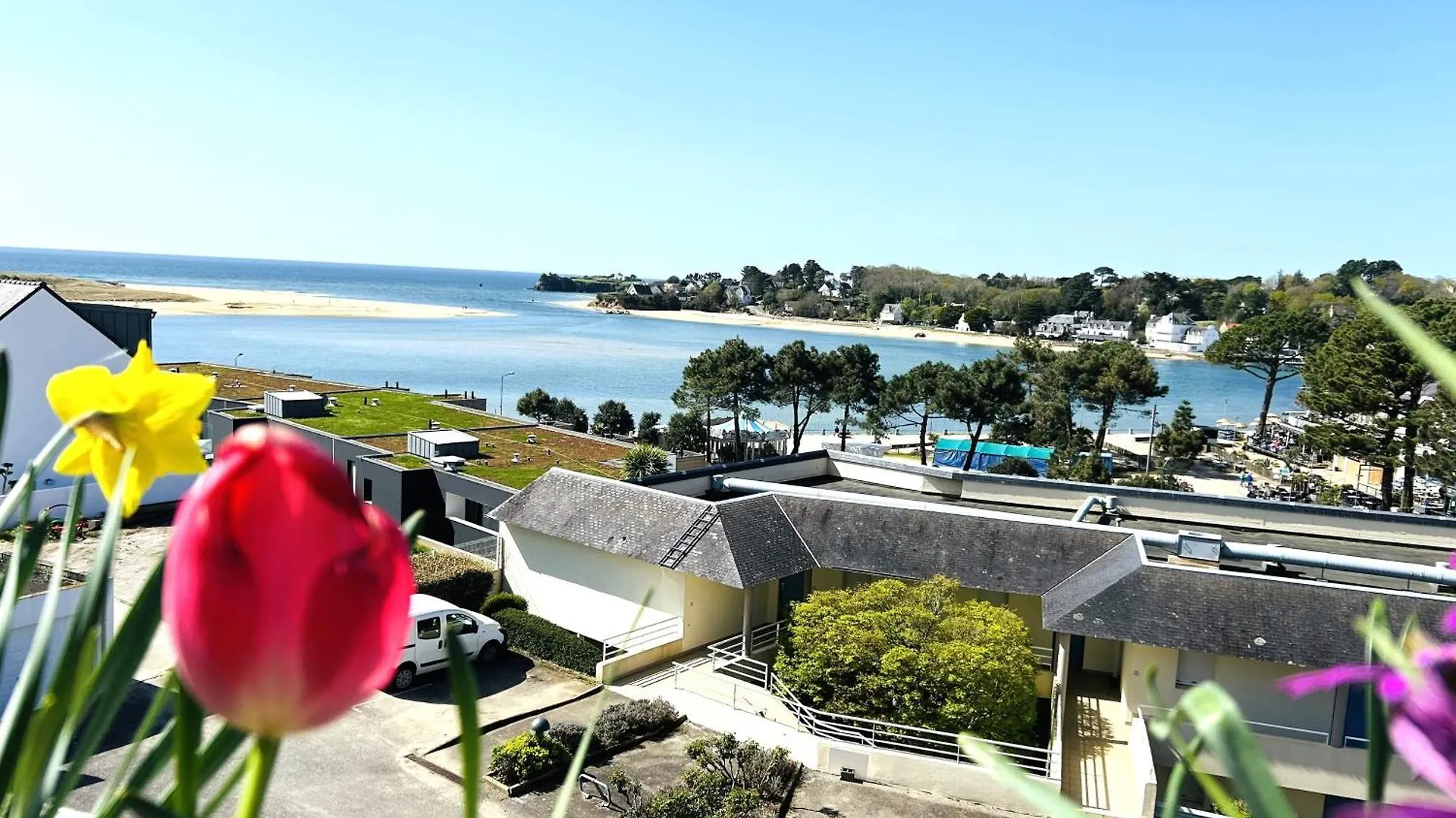 Apt 6 Pers - Magnifique Vue Mer - Belle Terrasse - Aziliz Guidel-Plage 0*,